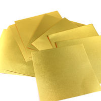 トーヨー 豪華金箔調折紙 赤/金 15cm 008101 1冊