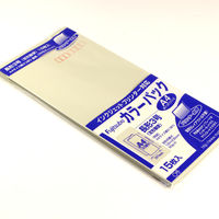 マルアイ クラフトカラー封筒 長3グレー PNー3M 1パック(15枚)