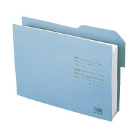 セキセイ　のびーるフォルダー　A4E　青　AE-50NF（10）　1パック（10枚入）　（直送品）