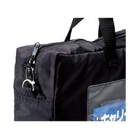 キャリーバッグ　B4　マチ付　黒　CB-550-BK　ミワックス　1個　（直送品）