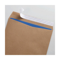 高春堂 スーパークラフト封筒 角2 100枚 731 郵便番号枠なし ワンタッチテープ付（直送品）