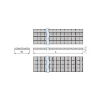 因幡電機産業 防振パット GPC(防振ゴム) GPCー100ー10 1セット(20枚)（直送品）