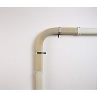 因幡電機産業 フリーコーナー2m SFー66ー2000 グレー SF-66-2000-G 1セット(10本)（直送品）