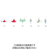 理研機器 圧力計取付金具 Tー5 1個（直送品）