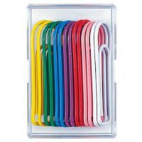 ミツヤ ビニゼムクリップ VGー14 ジャイアント 1セット(10箱)（直送品）