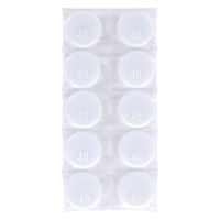 ミツヤ　カラーマグネット　ＭＲー４０　白　４０ｍｍ　3パック(30個入)　（直送品）