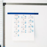 ミツヤ　マグネットバー　ＭＧＢー３００　３００ｍｍ　ブルー　3本　（直送品）