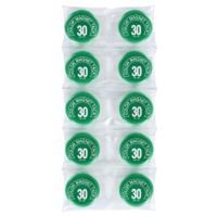 ミツヤ　カラーマグネット　ＭＲー３０　緑　３０ｍｍ　3パック(30個入)　（直送品）