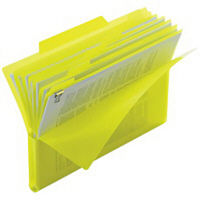 セキセイ 6インデックスフォルダA4 グリーン ACT906-33ライトG 3冊（直送品）