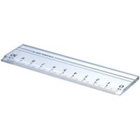 西敬　スモーク定規　ＲＳＲー１０Ｂ　１０ｃｍ　10本　（直送品）