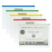 ＬＩＨＩＴ　ＬＡＢ．　クリヤーケース　Ｆー７４Ｓ　Ａ４Ｓ　黄　5枚　（直送品）