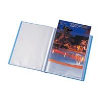 ＬＩＨＩＴ　ＬＡＢ．　クリヤーブック２０Ｐ　Ｇ３１０１ー８　Ａ４Ｓ　ブルー　3冊　（直送品）