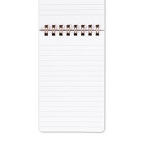 日本ノート　リングメモ　ＳＷ４９Ｃ　Ａ７　茶　10冊　（直送品）