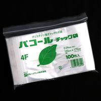 日本ハイテック パコールチャック袋 4F 1セット（6000枚:100枚入×60袋） 24-3926-05　マツヨシカタログ（直送品）