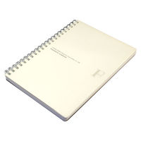 日本ノート F.O.B Wリングノート B6 無地 PTW03B6W 1セット(4冊)