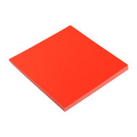 トーヨー 単色おりがみ あか 11.8cm 100枚入 063102 1セット(5冊)