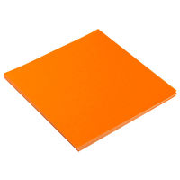 トーヨー 単色おりがみ きだいだい 11.8cm 100枚入 063106 1セット(5冊)