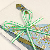 マルアイ 金封 花結び 5本 ブルー キー539 5冊（直送品）