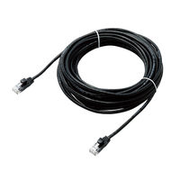 エレコム やわらかLANケーブル CAT6 10m ブラック LD-GPY/BK10 1個