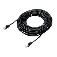 エレコム やわらかLANケーブル CAT6 15m ブラック LD-GPY/BK15 1個（直送品）