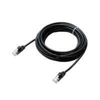 エレコム やわらかLANケーブル CAT6 5m ブラック LD-GPY/BK5 1個
