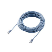 LANケーブル 15m cat6準拠 爪折れ防止 ギガビット より線 やわらか ブルー LD-GPY/BU15 エレコム 1個