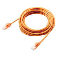 エレコム やわらかLANケーブル CAT6 5m オレンジ LD-GPY/DR5 1個（直送品）