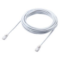 エレコム やわらかLANケーブル CAT6 7m ホワイト LD-GPY/WH7 1個