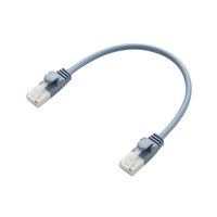 エレコム やわらかLANケーブル CAT6 爪折れ防止 0.15m ブルー LD-GPYT/BU015 1個
