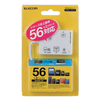エレコム メモリリーダライタ SD+MS+CF+XD ホワイト MR-A012WH 1個