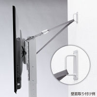 サンワサプライ　ラック、スタンド転倒防止壁面用ベルト・ブラケットセット　RAC-BL2SET　（直送品）