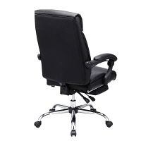 サンワサプライ　オットマン収納レザーチェア　SNC-L17BK　（直送品）