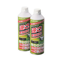 エアダスター エアスプレー ノズル付き エコ DME(ノンフロン) 逆さ使用可能 AD-ECOMW エレコム 1パック（2本入）（直送品）