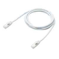 エレコム やわらかLANケーブル CAT6 2m ホワイト LD-GPY/WH2 1個