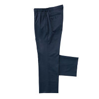 KAZEN メンズスラックス（メンズパンツ） 医療白衣 ネイビー 5L 252-28（直送品）