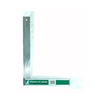 アルミ台付スコヤ　30cm　目盛なし　74112　1セット（5個）　シンワ測定　（直送品）