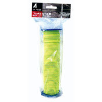 ゴム水糸　リール巻　蛍光イエロー　3mm　30m　78563　1セット（8個）　シンワ測定　（直送品）