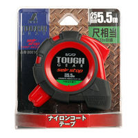シンワ測定 コンベックス タフギア セルフストップ 25ー5.5m 尺相当目盛 80816 1セット(4個)
