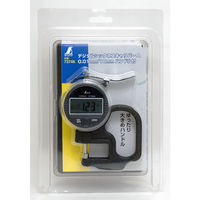 シンワ測定 デジタルシックネスキャリパー A 0.01mm/10mm ハンドル 73746 1個