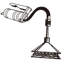 エスコ ユニバーサルベアリングパッカー EA991WA-1 1セット(3組)（直送品）