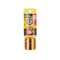 タジマ　ソケットアダプター3分用ショート　22mm　6角　TSKA3S-22-6K　1セット（12個）　TJMデザイン　（直送品）