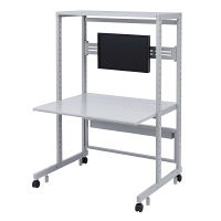 サンワサプライ　eラック　モニター用バー（幅1000mm）　ER-100MB　1セット　（直送品）