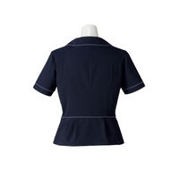 ボンマックス BONOFFICE オーバーブラウス ネイビー 19号 AJ0837-8 1着（直送品）