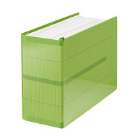 プラス 背幅伸縮FセノバスEX A5E GR FL-042SL  1セット（2冊）（直送品）