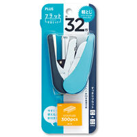 プラス フラットかるヒット32枚針付 ブルー ST-010VNH 1セット(1個)