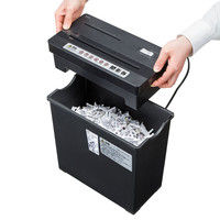 A4  クロスカットシュレッダー(11L/最大5枚細断) PSD-AW5534BK サンワサプライ（サンワダイレクト）（直送品）