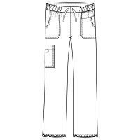 フォーク ストレートパンツ ラプター LL 5020SC-2-LL 1枚　スクラブ（直送品）