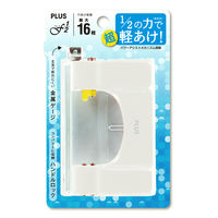 プラス パンチF1/2 WH PU-816AB 1セット(1個)（直送品）