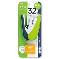 プラス フラットかるヒット32枚針付 グリーン ST-010VNH 1セット(1個)