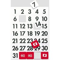 マグエックス マグネットデイトシート（大） MSD-31B 1枚
